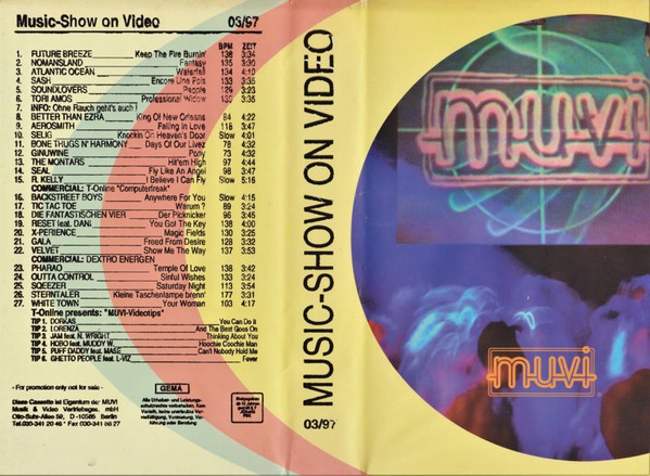 Music-Show On Video März 1997
