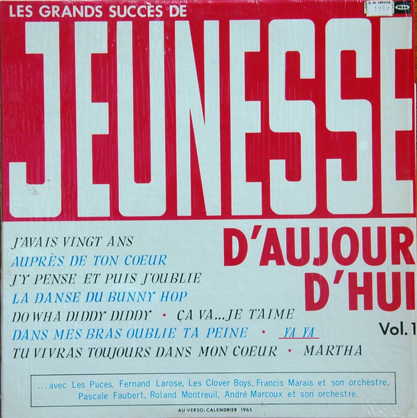 Les Grands Succès De Jeunesse D'Aujourd'hui, Vol.1