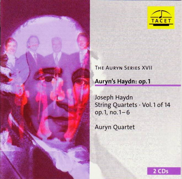 Auryn's Haydn: Op.1 (String Quartets • Vol. 1 of 14 Op. 1, No. 1 – 6)