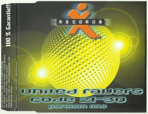  United Ravers - Code 21-30 - Partition One