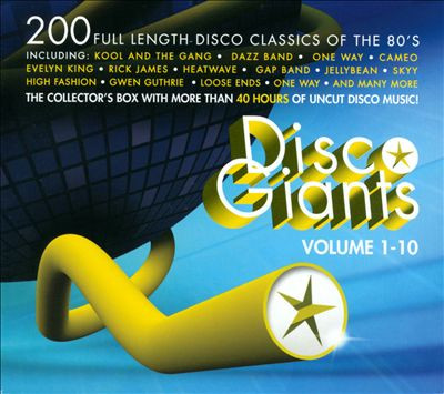 Disco Giants Volume 1-10 (200 Full Length Disco Classics Of The 80's)