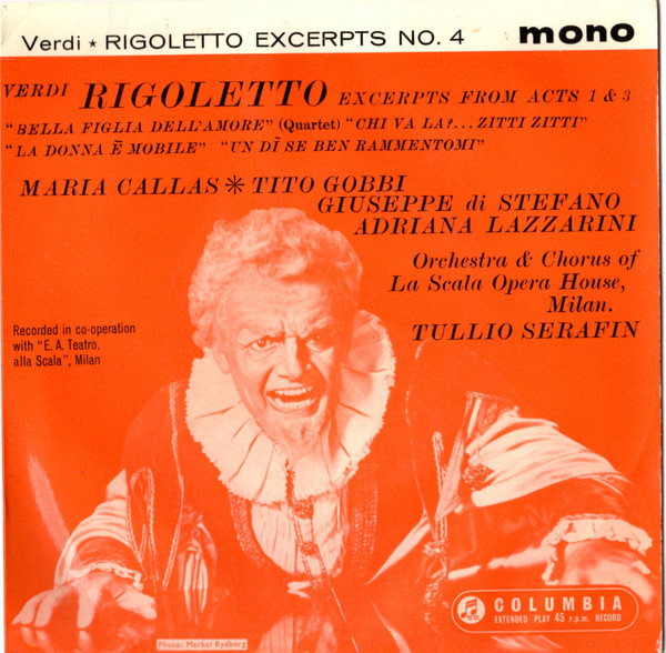 Verdi Rigoletto Excerpts No. 4 From Acts 1 & 3