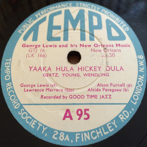 Yaaka Hula Hickey Dula / Burgundy St. Blues