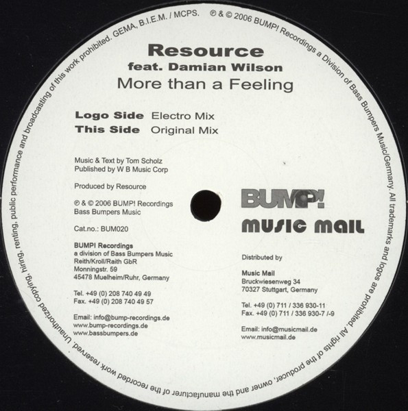 More Than A Feeling