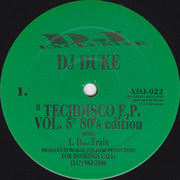 Techdisco E.P. Vol. 5 (80's Edition)
