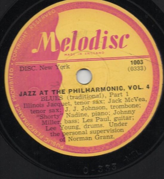 Jazz At The Philharmonic Volume 4