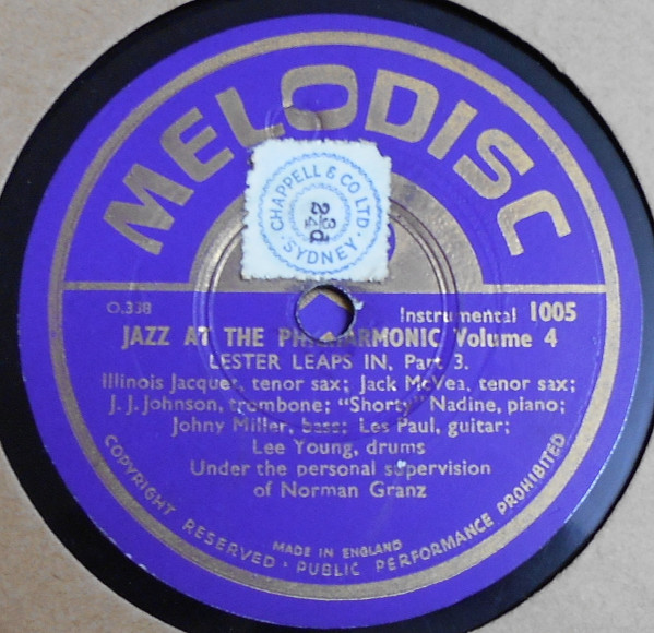 Jazz At The Philharmonic Volume 4