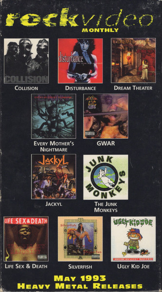 RockVideo Monthly-May 1993 Heavy Metal Releases