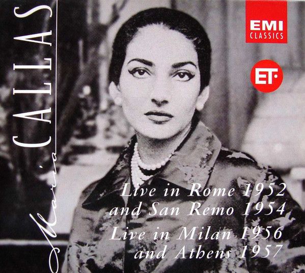 Live In Rome 1952 & San Remo 1954 / Live In Milan 1956 & Athens 1957 