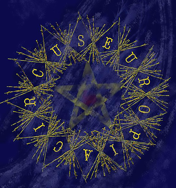 Circle Of Neon Stars