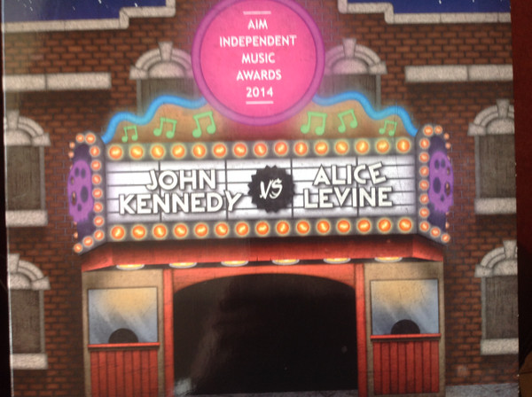 John Kennedy Vs Alice Levine - AIM Independent Music Awards 2014