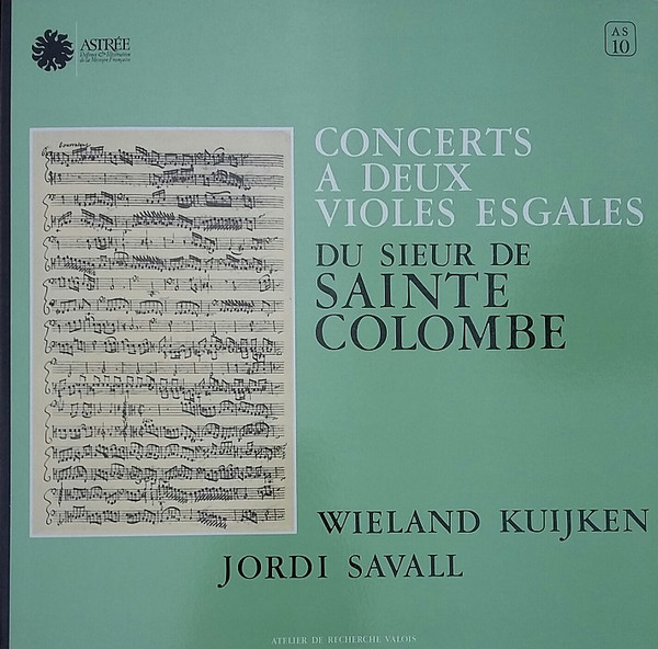 Concerts A Deux Violes Esgales