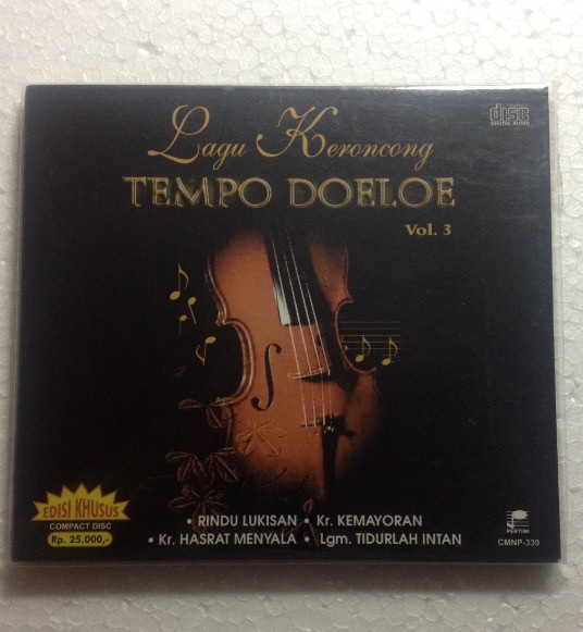 Lagu Keroncong Tempo Doeloe Vol 3