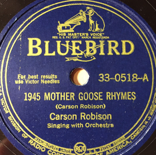 1945 Mother Goose Rhymes / That Dame I Left Behind Me