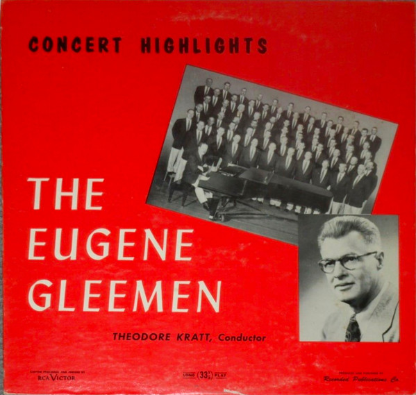 The Eugene Gleemen, Concert Highlights