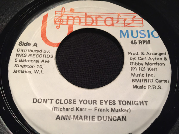Don't Close Your Eyes Tonight