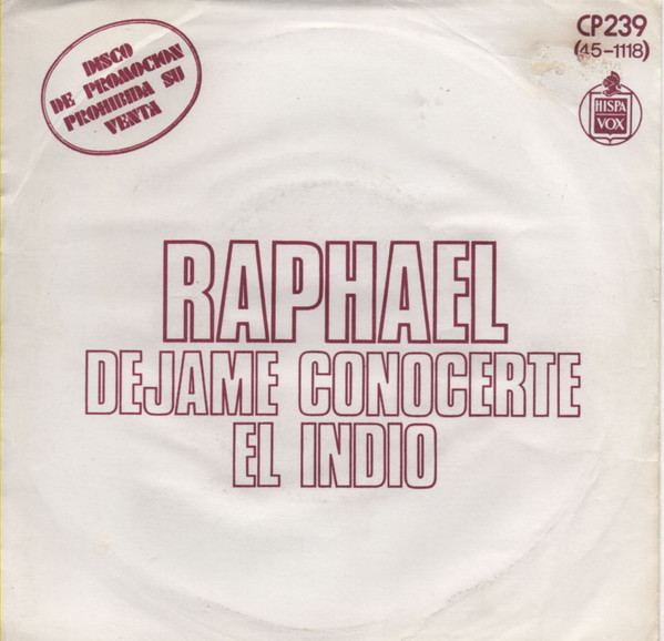 Dejame Conocerte / El Indio