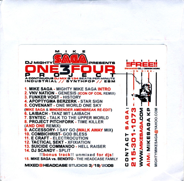 DJ Mighty Mike Saga Presents One 3 Four Project