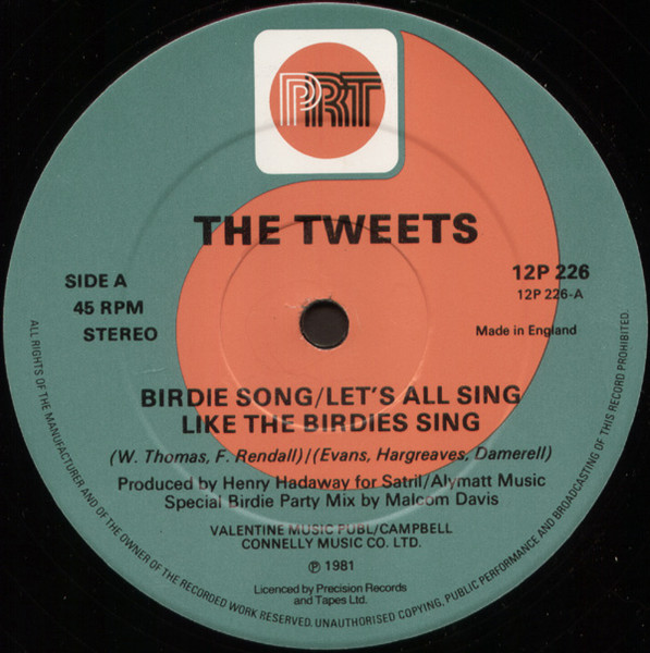 Birdie Song / Let's All Sing Like The Birdies Sing