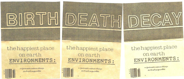 Environments: Birth, Death, Decay