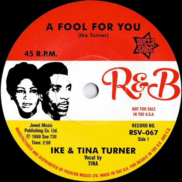 A Fool For You / It's Gonna Work Out Fine
