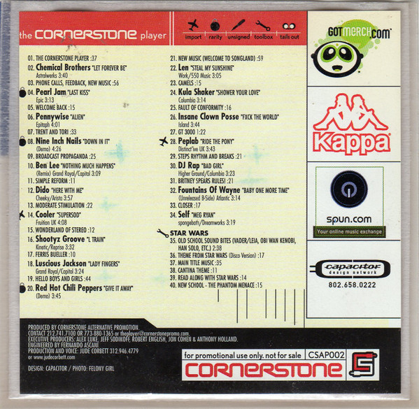 The Cornerstone Player - Volume :002