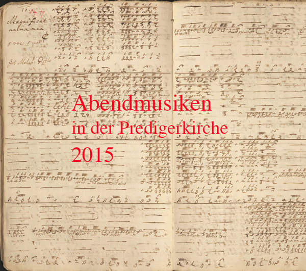 Abendmusiken In Der Predigerkirche 2015