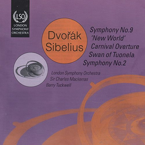Sibelius: The Swan Of Tuonela, Symphony No.2 In D, Op.43 / Dvořák: Symphony No.9 In E Minor, Op.95 "From The New World", Overture 'Carnival', Op.92