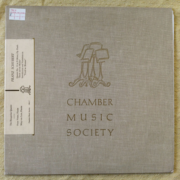 Quartet No. 14 In D Minor, Op. Posth. "Death And The Maiden" / Introduction And Variations On "Trock'ne Blumen", Op. 160