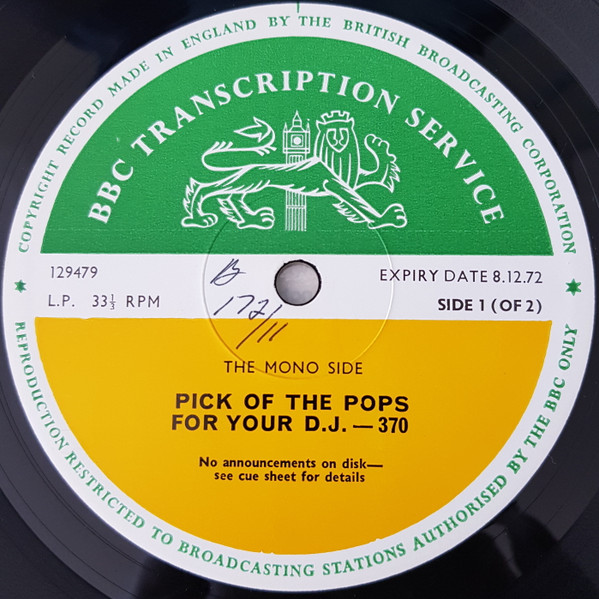 Pick Of The Pops For Your D.J.-370