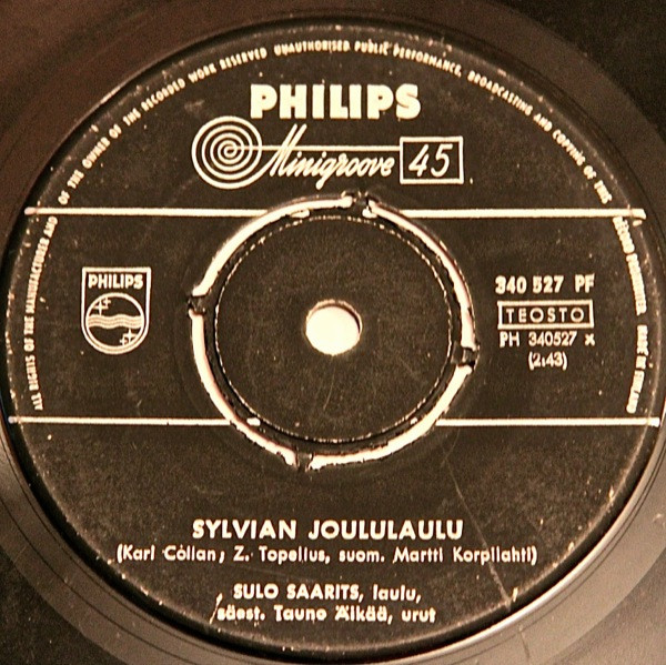 Sylvian Joululaulu / Jouluyö, Juhlayö