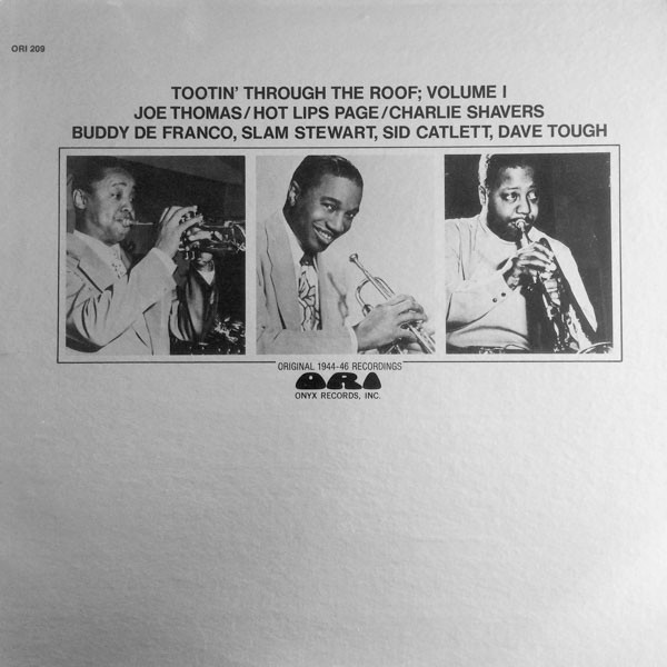 Tootin' Through The Roof; Volume 1 (Original 1944-46 Recordings)