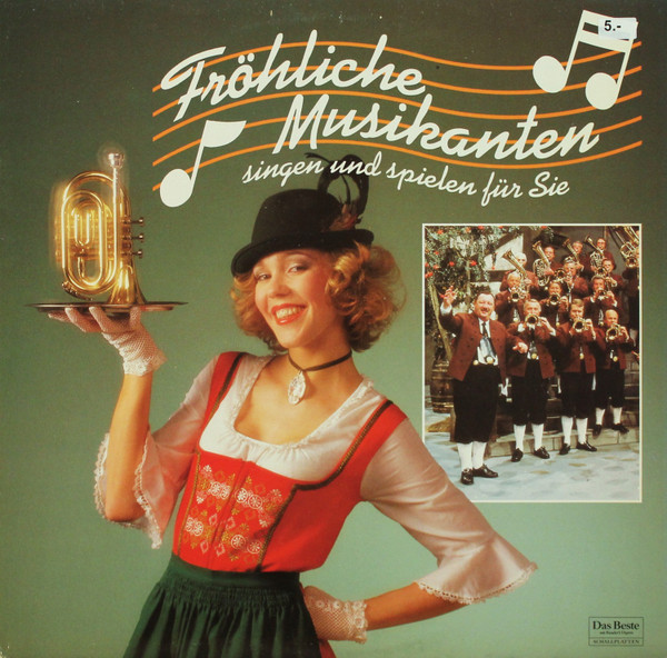 Fröhliche Musikanten Singen Und Spielen Für Sie