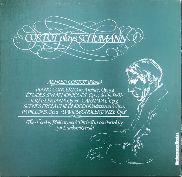 Cortot Plays Schumann