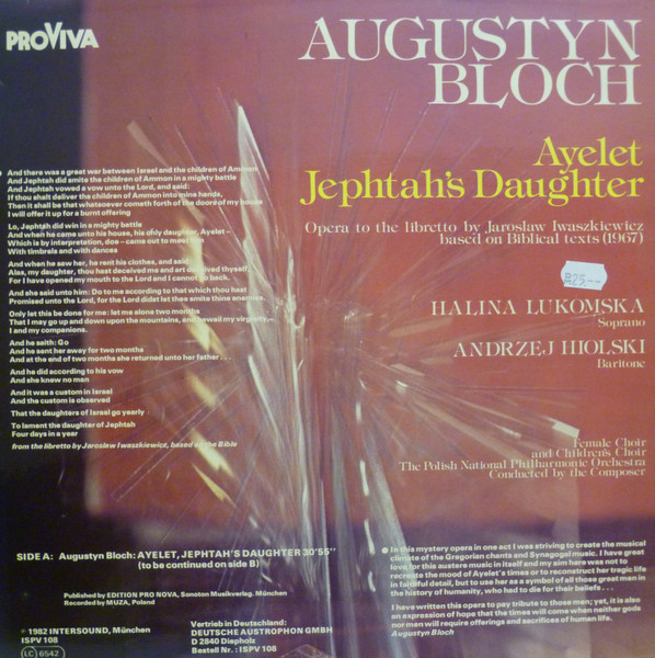 Ayelet, Jephtah's Daughter