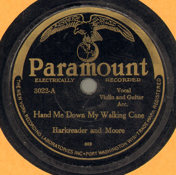 Hand Me Down My Walking Cane / The Bully Of The Town