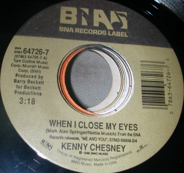 When I Close My Eyes