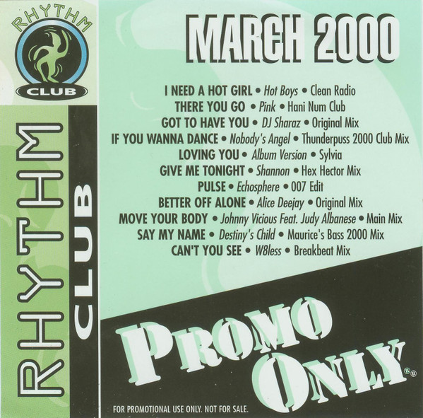 Promo Only Rhythm Club: March 00