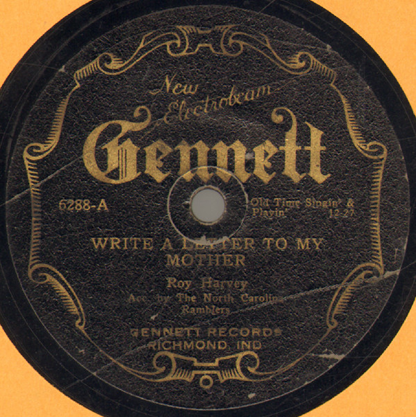 Write A Letter To My Mother / Poor Little Joe