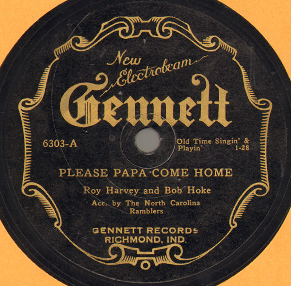 Please Papa Come Home / The Old Clay Pipe