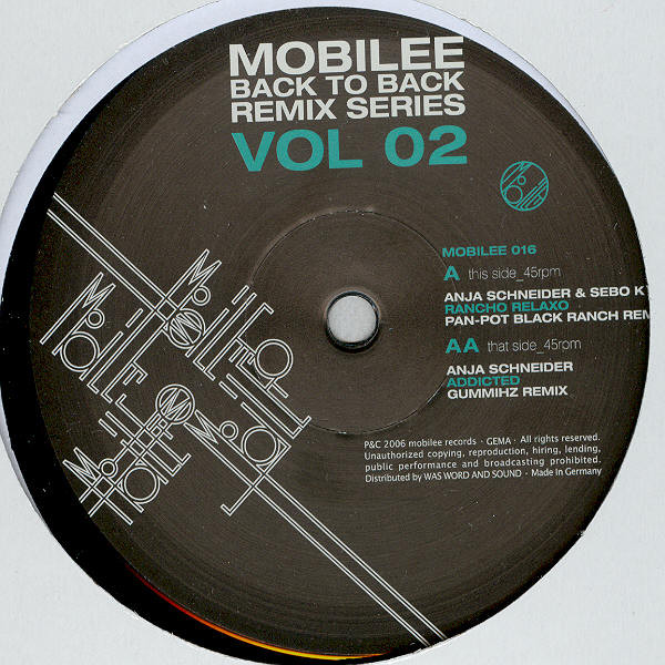 Mobilee Back To Back Remix Series Vol 02