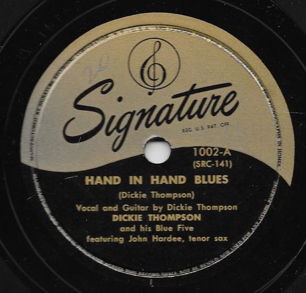 Hand In Hand Blues / Tailor-Made Gal