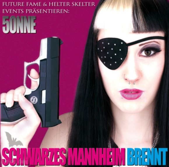 Schwarzes Mannheim Brennt