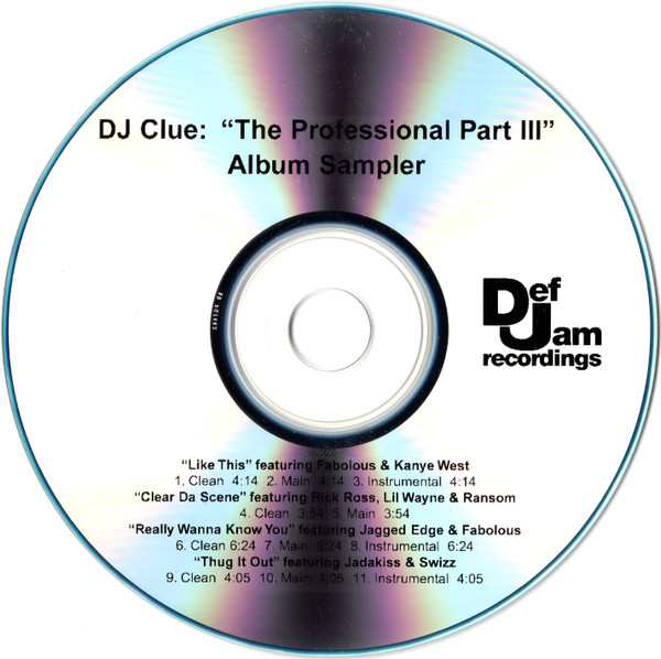 The Professional Part III Album Sampler