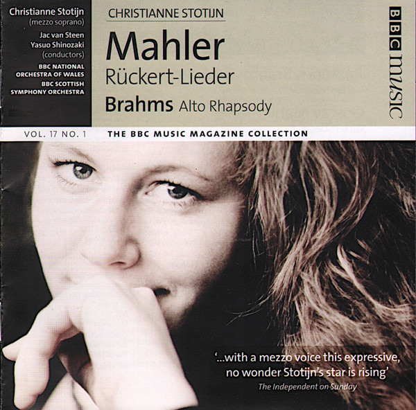 Rückert-Lieder / Alto Rhapsody