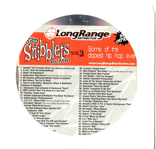 Long Range Distribution: Rap Snibblets Vol. 2