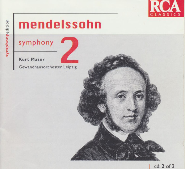 Symphony No. 2 Lobgesang In B Flat Major  Op. 52 
