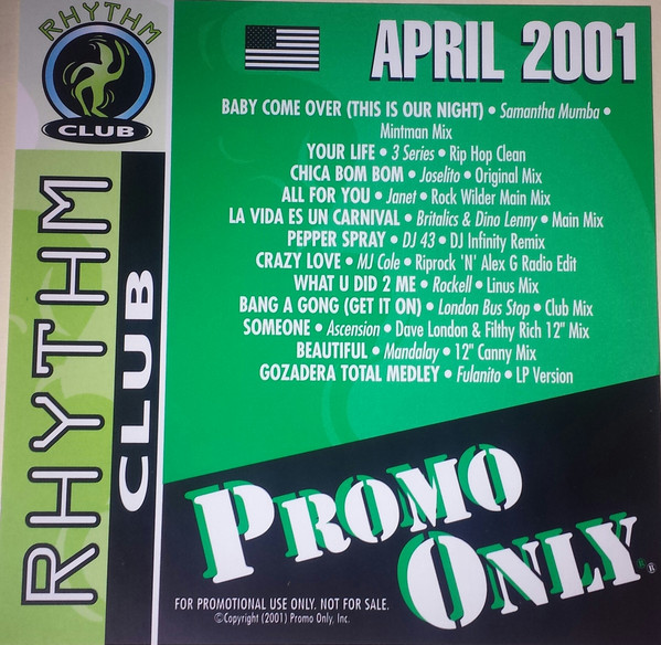 Promo Only Rhythm Club: April 01