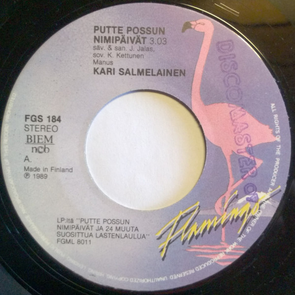 Putte Possun Nimipäivät / Lasten Liikennelaulu