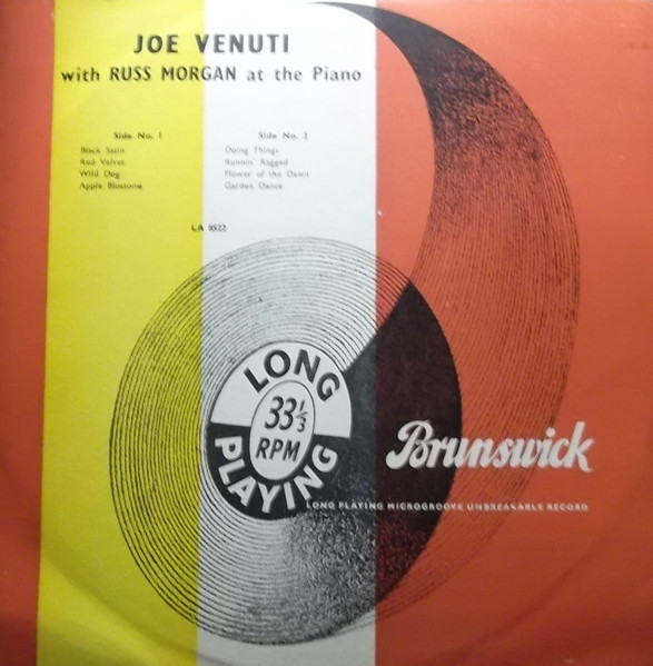 Joe Venuti With Russ Morgan At The Piano